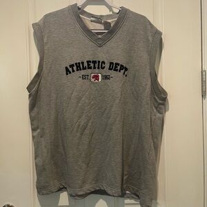 Athletic Works Vintage Sweatshirt Tank Top Mens Size Large